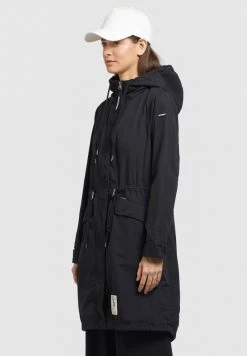 Khujo Femme NANDA3 Parka Schwarz -Khujo Soldes f7f46bbd9bc5450bad1bd269ad479b2e