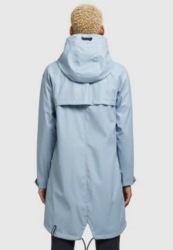 Khujo Femme ODELIE Veste Imperméable Hellblau -Khujo Soldes f88ebf2855b84802be0085421a4f79f0