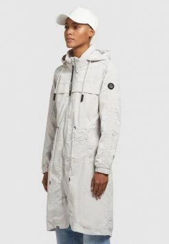 Khujo VOYA Parka Hellgrau Femme -Khujo Soldes f89e868e633a405094d83659f5376218