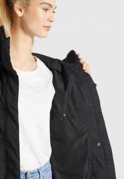 Khujo Femme AIRA Parka Schwarz -Khujo Soldes f99764fe9bfb4bd9b9be426d83d041c1
