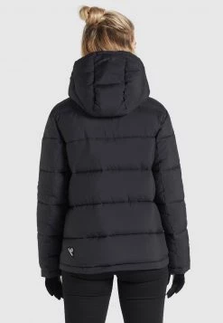 Khujo GERDA MATT Veste D'hiver Schwarz Femme -Khujo Soldes f9a3332fa7b240ffa88e15f9409bea35