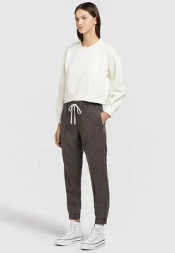 Khujo SANDI Pantalon De Survêtement Anthrazit Femme -Khujo Soldes fa3d2b7fb09742da84cb57375191e0ec