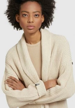 Khujo Femme LIA Gilet Beige -Khujo Soldes faf22f982a6649b8b3c6fdbd980a8729