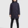 Khujo Femme MARINA Veste D'hiver Dunkelblau -Khujo Soldes fbe94568efc14d52bd7613cf710c0c89
