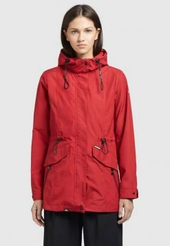 Khujo Femme FELINA Veste Imperméable Rot