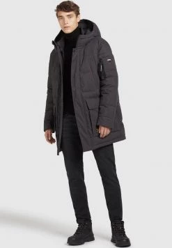 Khujo SHANCK Veste D'hiver Dunkelgrau Homme -Khujo Soldes fcb28ee533e54858960bfc5bdc63817b