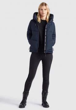 Khujo Femme ESILA Veste D'hiver Dunkelblau 16 Khujo Femme ESILA Veste D'hiver Dunkelblau -Khujo Soldes fcc4841088f8448ab6782ef53ba4d0c6