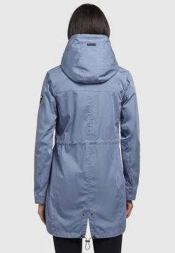 Khujo AIRA2 Parka Blau Femme -Khujo Soldes fe00415e81aa42a79621d4695af0faae
