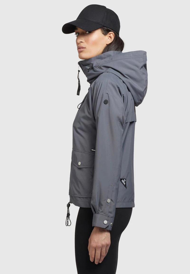 Khujo Femme BLAIR Veste Mi Saison Graublau 6 Khujo Femme BLAIR Veste Mi Saison Graublau – Image 4