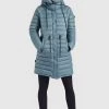 Khujo MANTEL NIANA SHINE Veste D'hiver Blaugrau Femme -Khujo Soldes ff73ea36c3d249c7b5abc06a5ce5a9e0